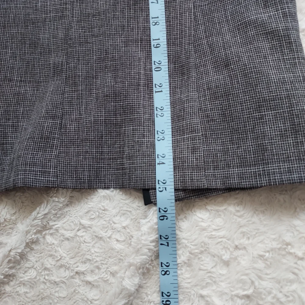 Sophisticated Perception NY Gray Open Front Blazer Size 16 Career Office Church